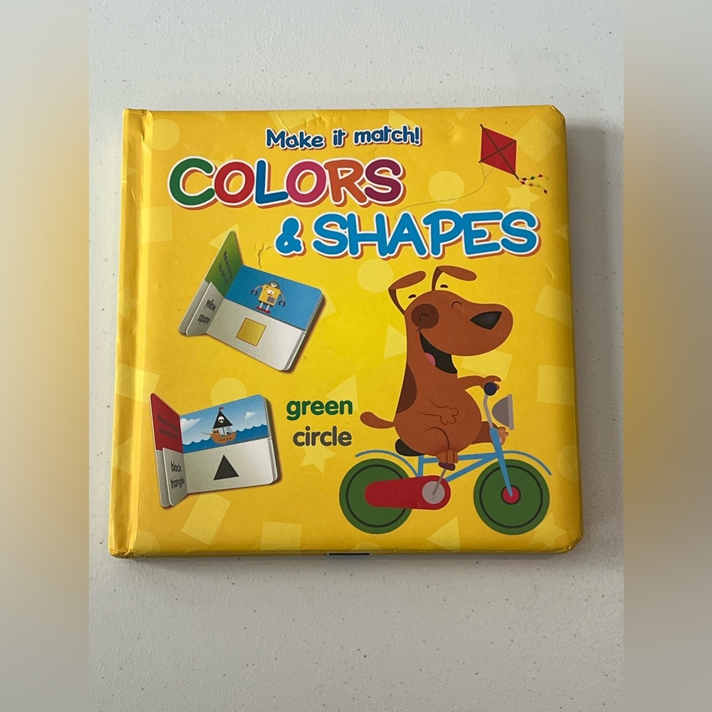 Make it Match!  Colors & Shapes Book by Terry Alton